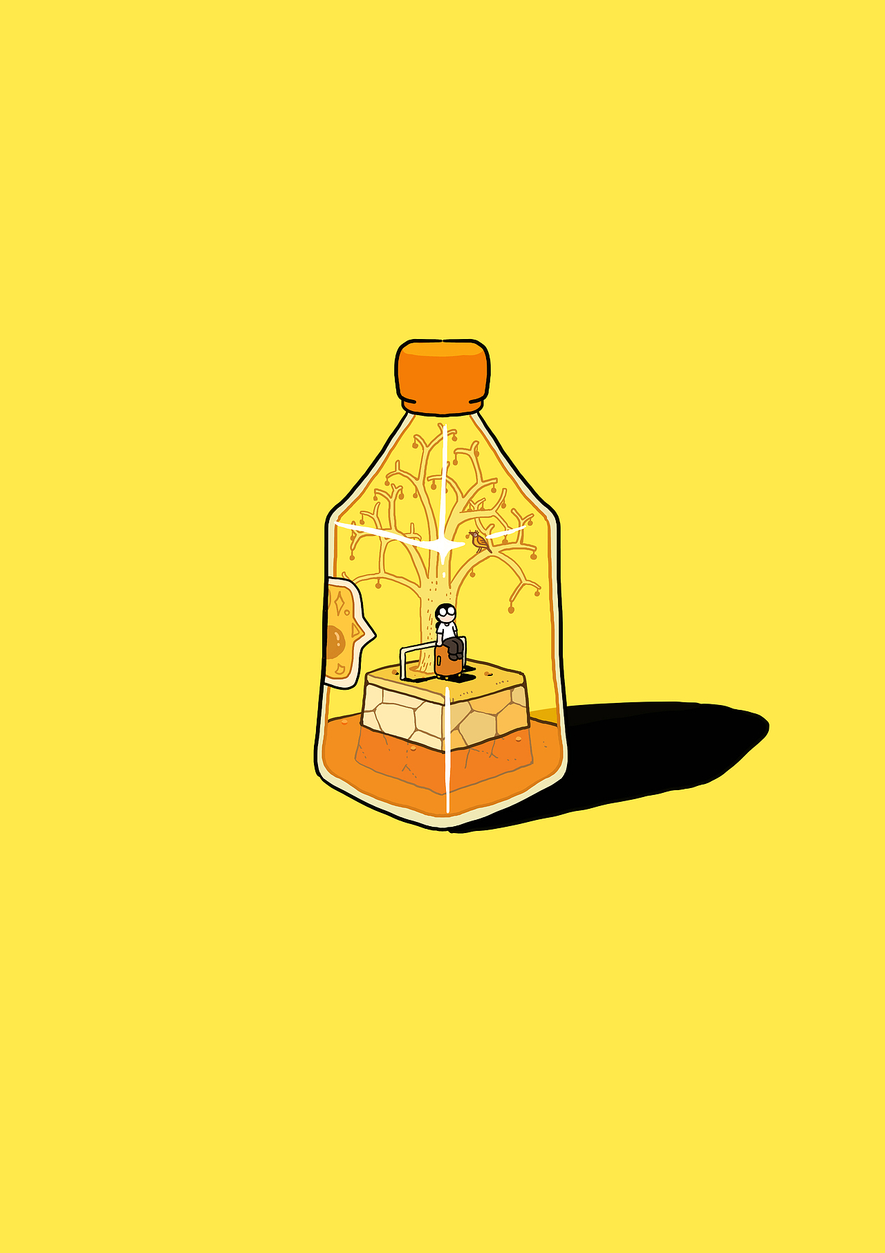 须臾/芥子集（图ZMzczMDY0NDgw） - 商业插画 - 站酷设计师林遭遇原创素材 - 站酷ZCOOL