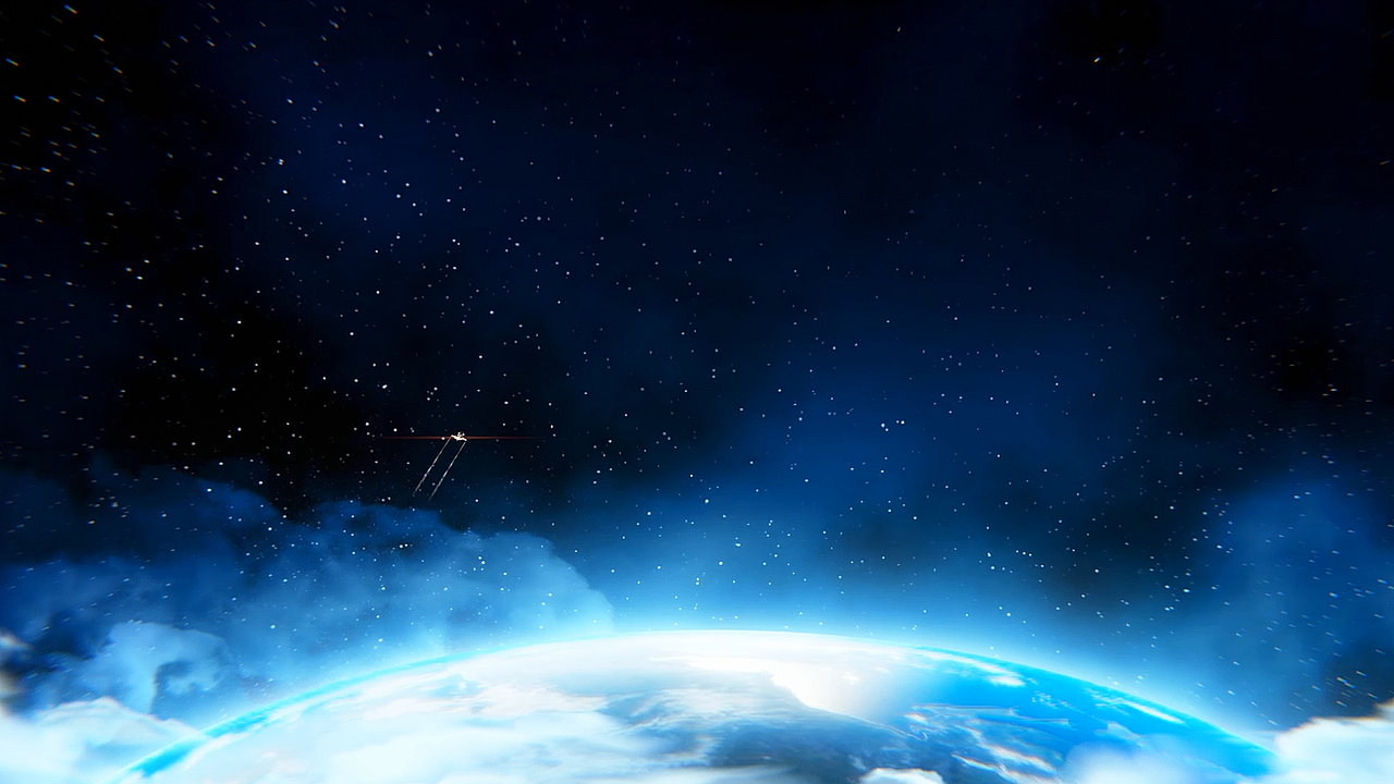 飞行堡垒 blender 动画短片