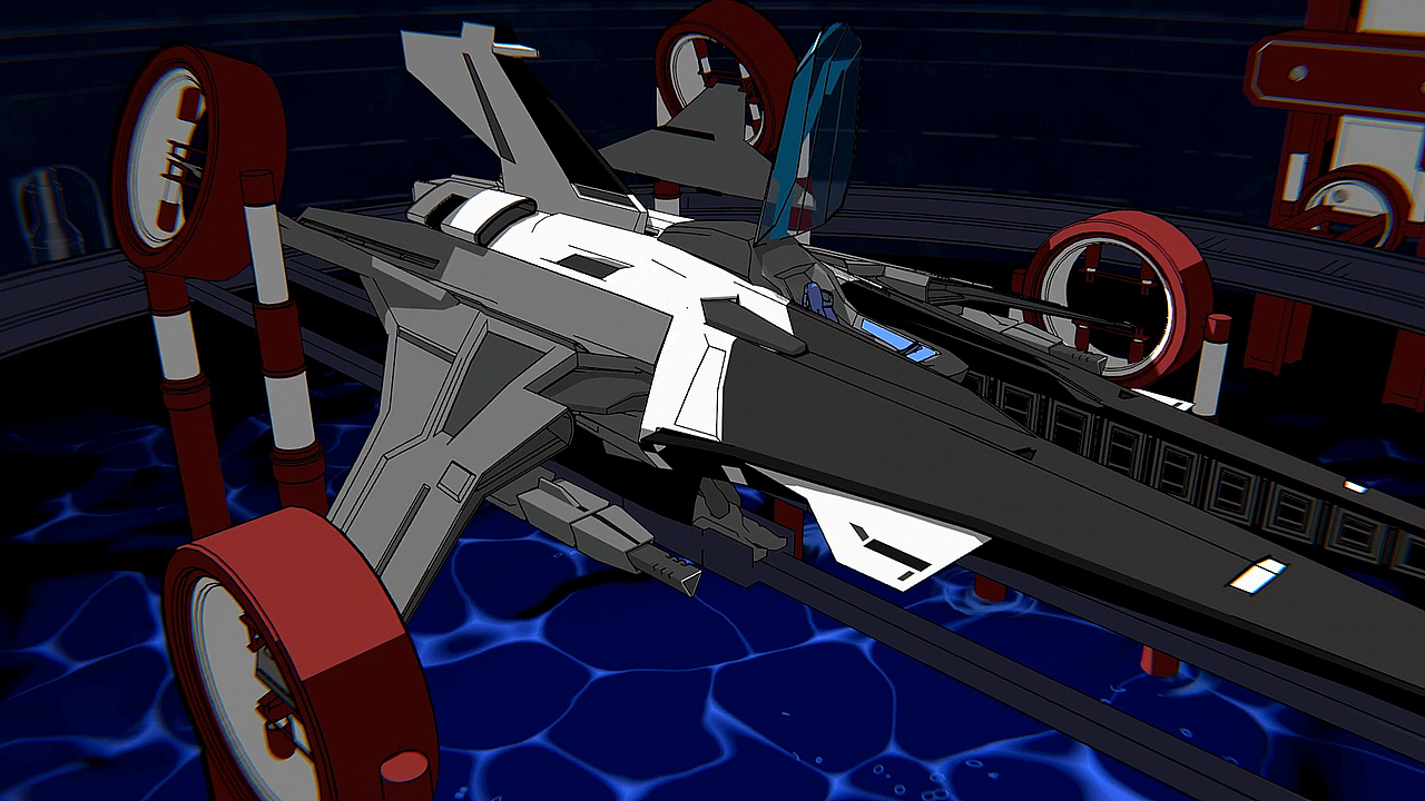 飞行堡垒 blender 动画短片