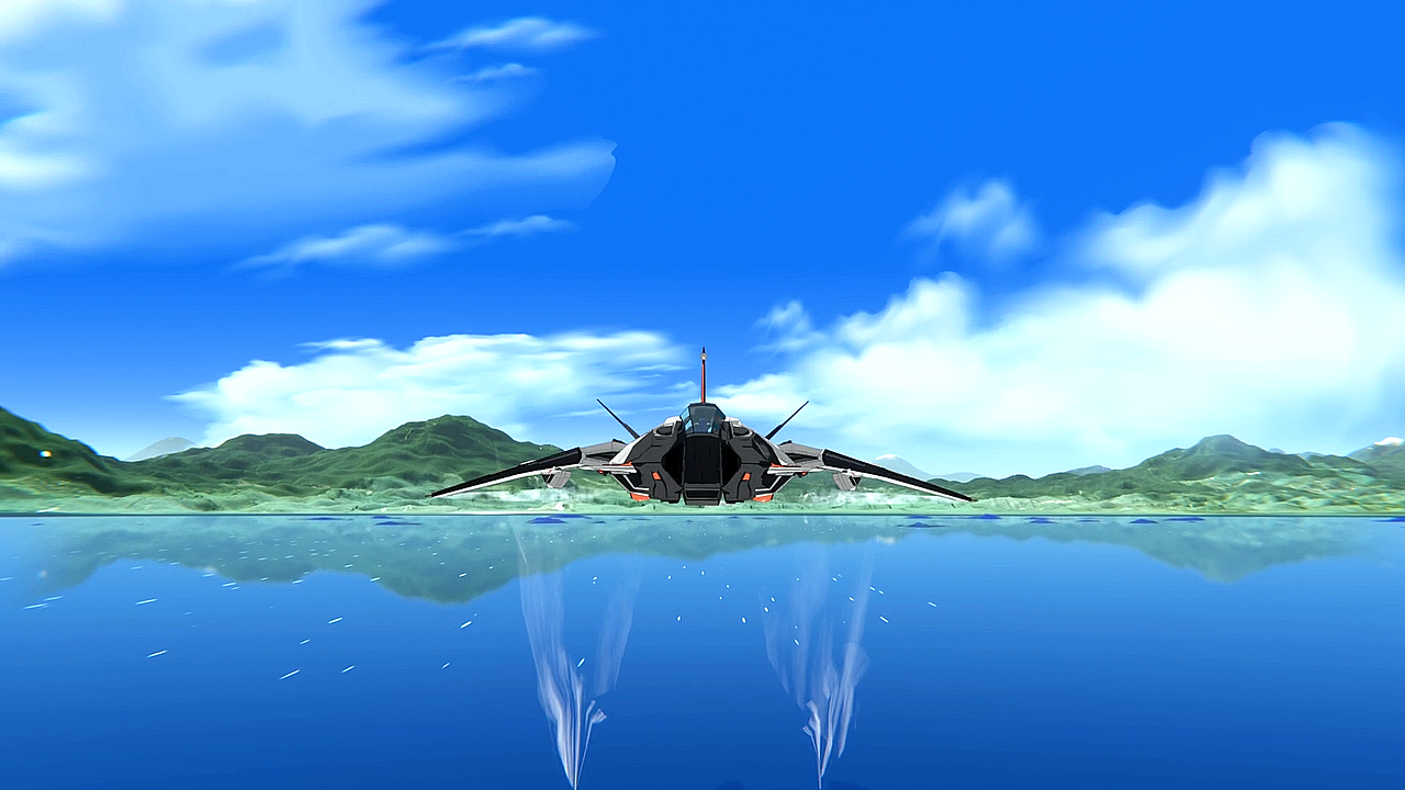 飞行堡垒 blender 动画短片