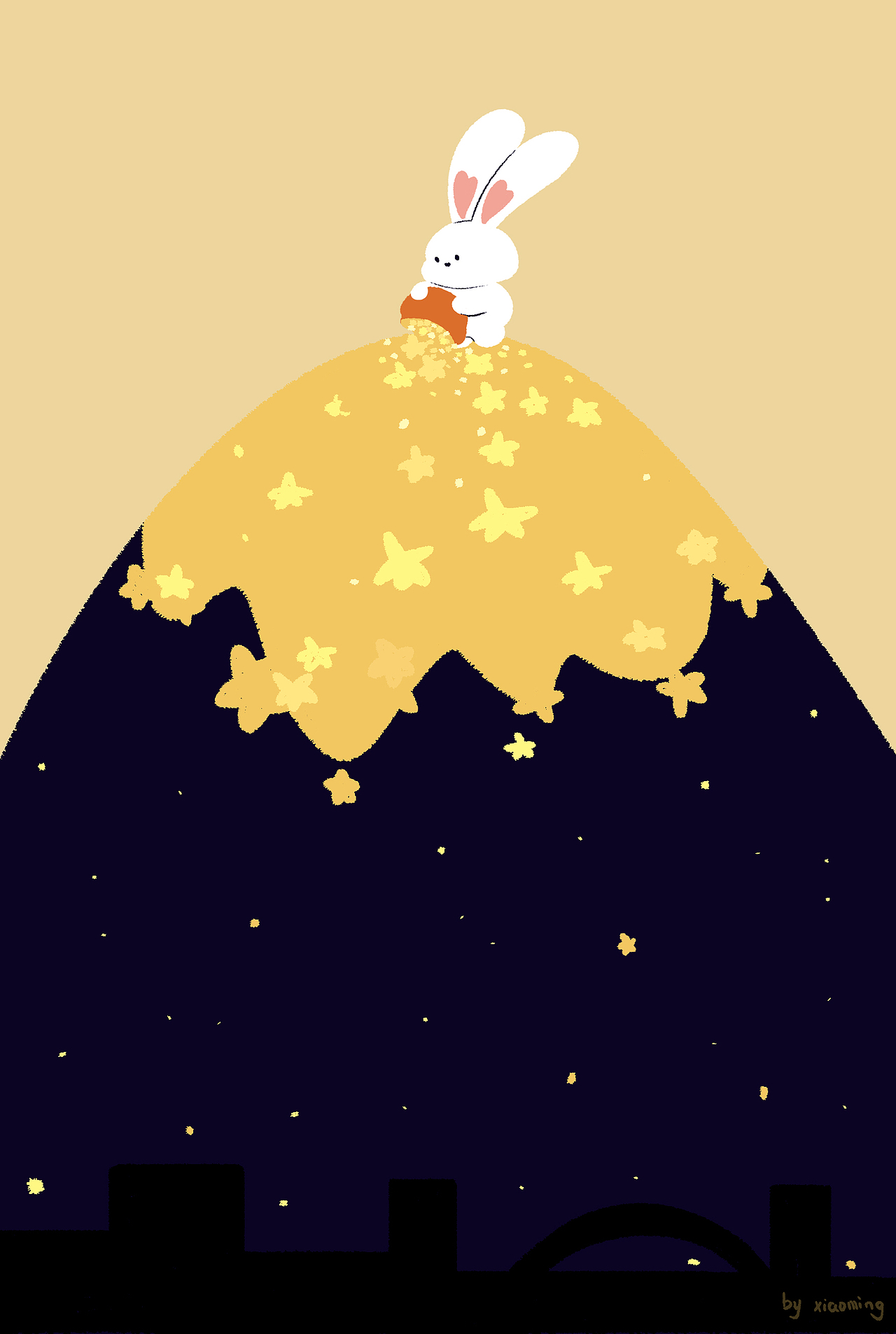 夜晚暢想（圖ZMzczMDY1MzQw） - 藝術(shù)插畫 - 站酷設(shè)計(jì)師小明__原創(chuàng)素材 - 站酷ZCOOL