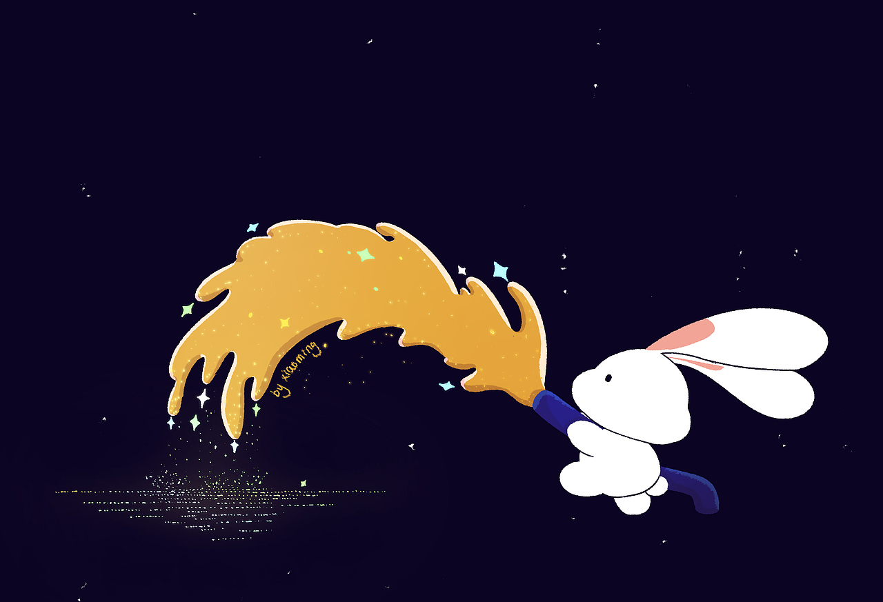 夜晚暢想（圖ZMzczMDY1MzM2） - 藝術(shù)插畫 - 站酷設(shè)計(jì)師小明__原創(chuàng)素材 - 站酷ZCOOL