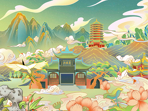 成都记忆，主题插画