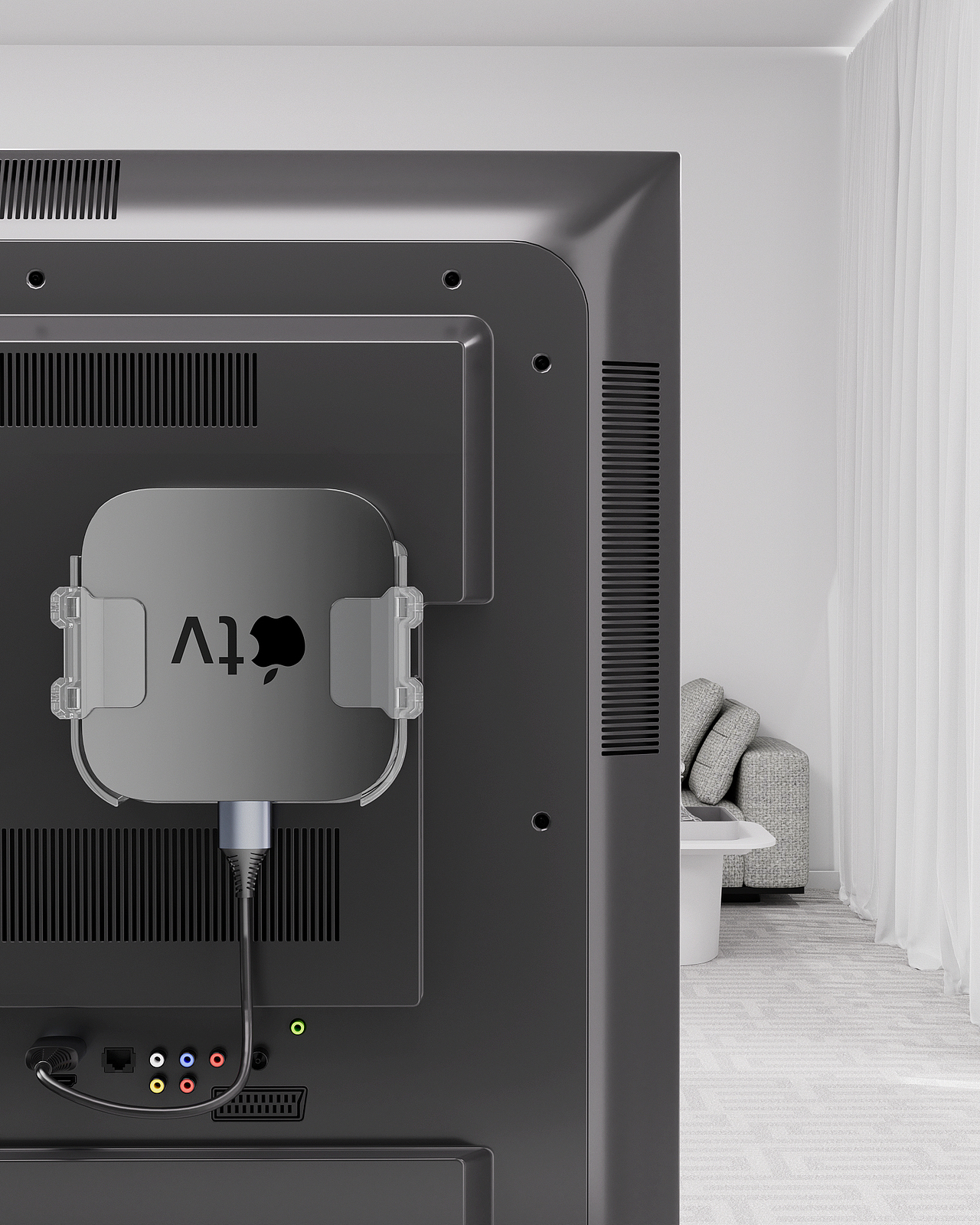 Apple TV支架（图ZMzczMDc1NDA4） - 场景 - 站酷设计师Mr_TaLang原创素材 - 站酷ZCOOL