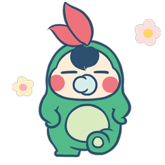 《小莹团子》表情包第一弹 恐龙宝宝——周小米女王