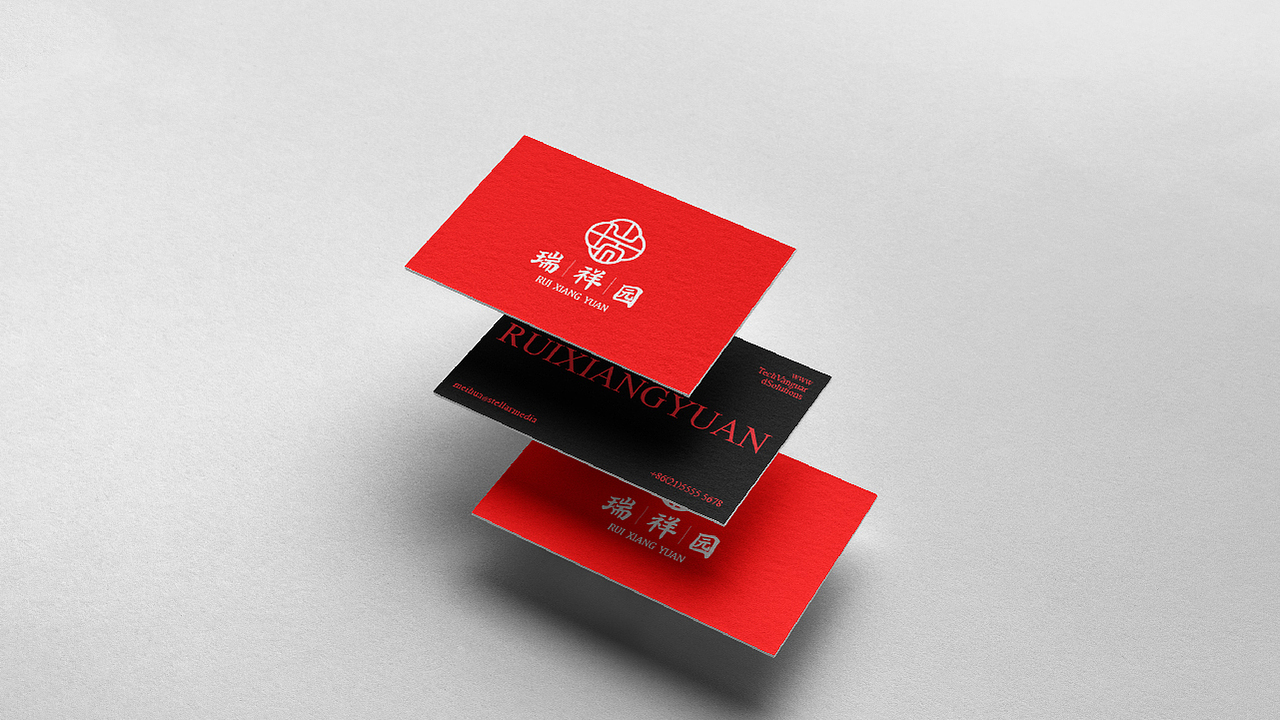 瑞祥园 | 酒店品牌视觉设计 | LOGO设计（图ZMzczMDgwMzc2） - 品牌 - 站酷设计师秋月春风AuM原创素材 - 站酷ZCOOL