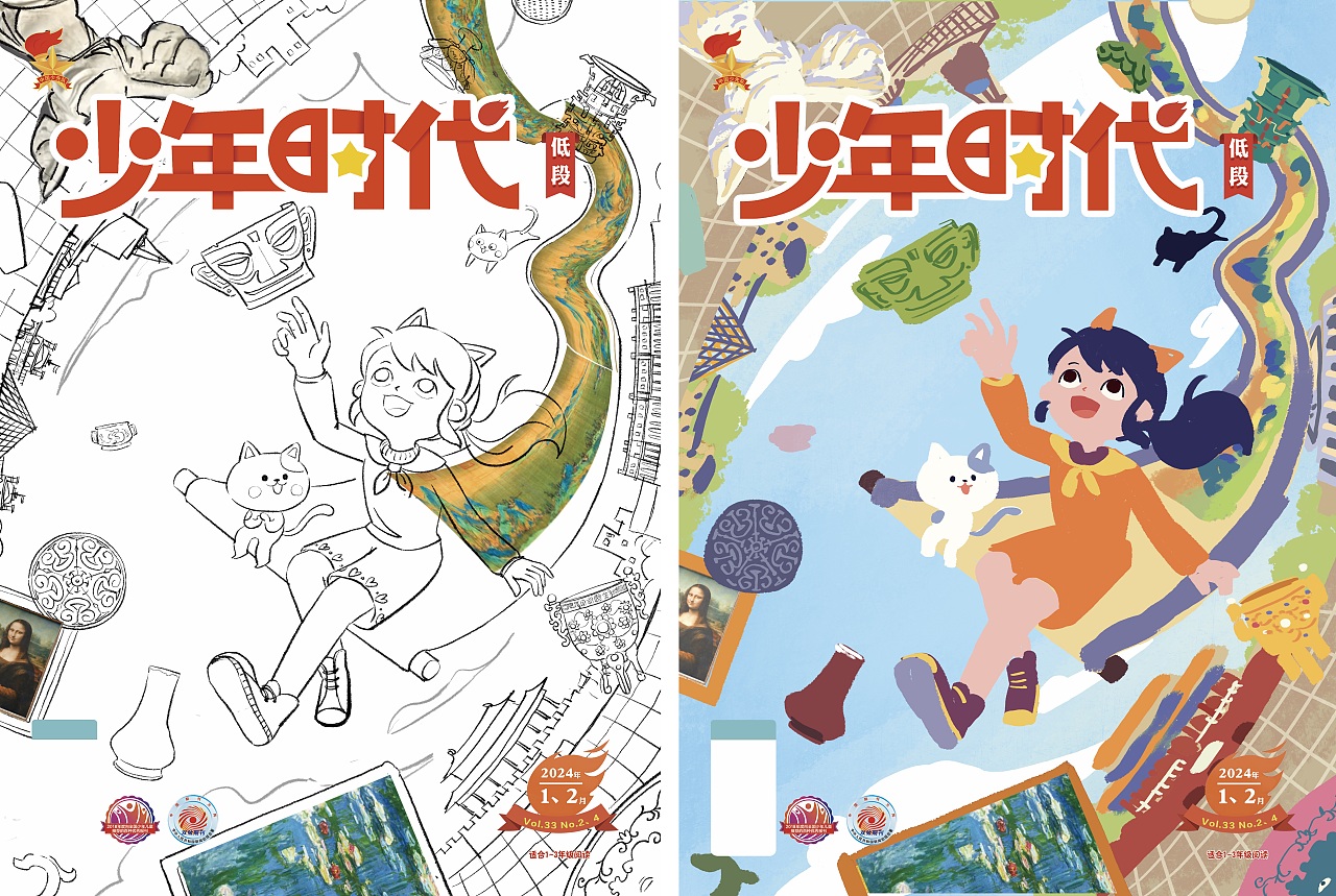 五月画了很多文物,刻画的时候也不由得感慨前人的智慧