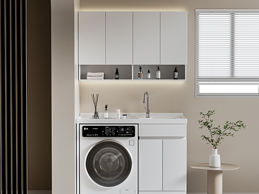 洗漱台建模渲染  OC渲染