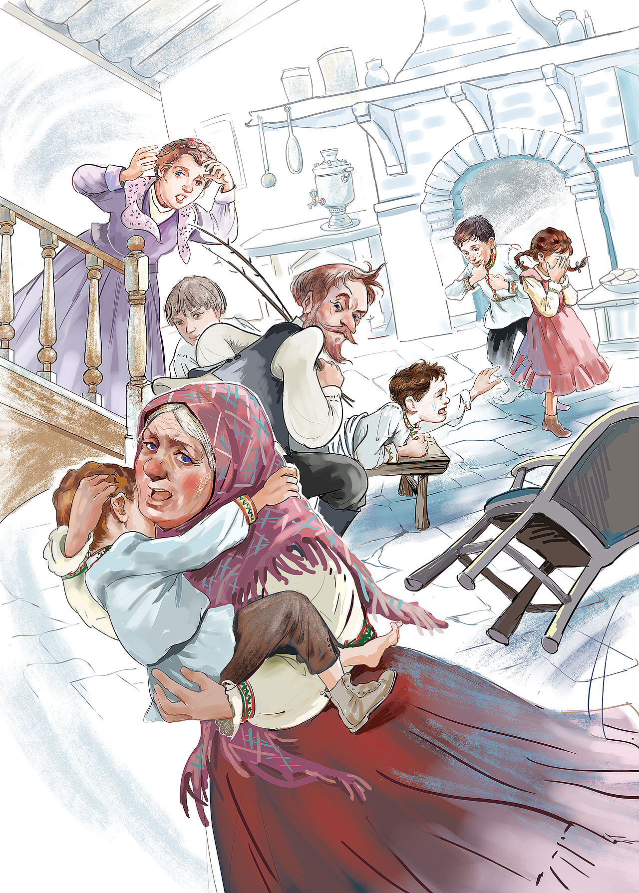 童年（图ZMzczMTAxMjU2） - 儿童插画 - 站酷设计师点儿红原创素材 - 站酷ZCOOL