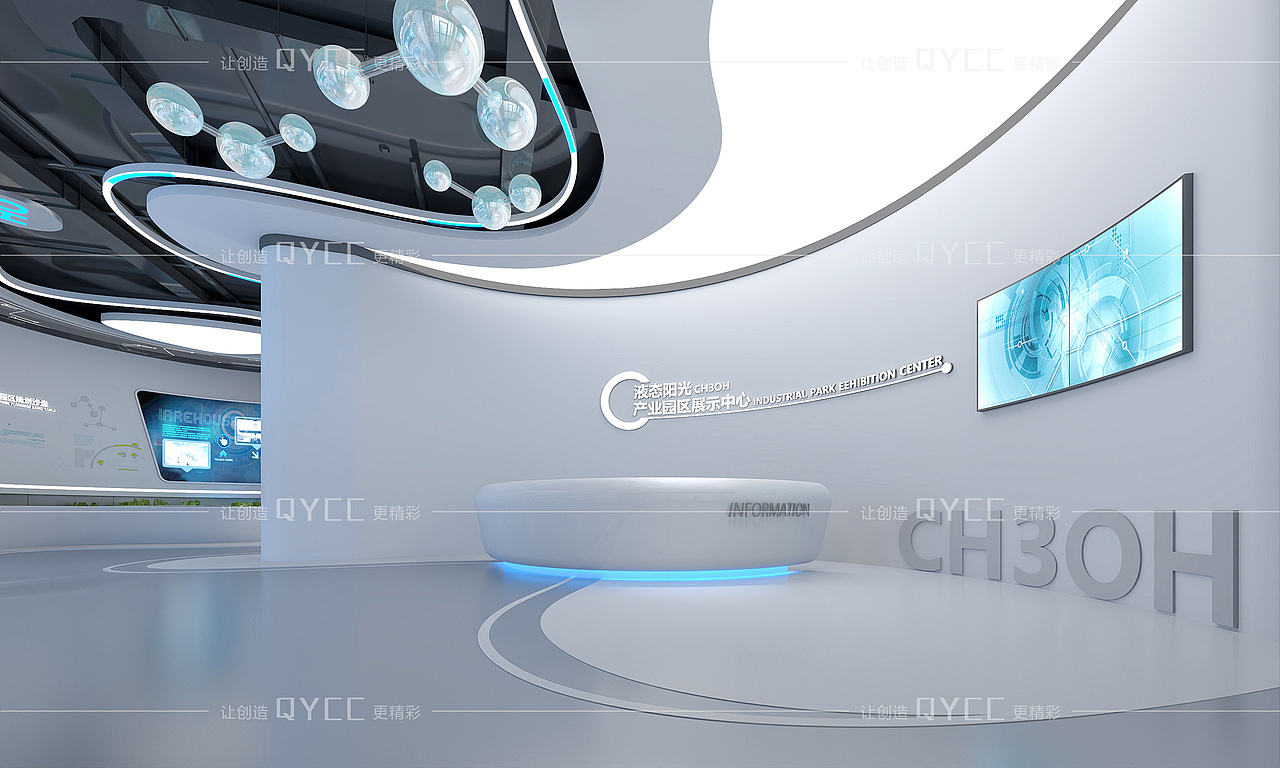 企业展厅设计-科技医疗展厅设计