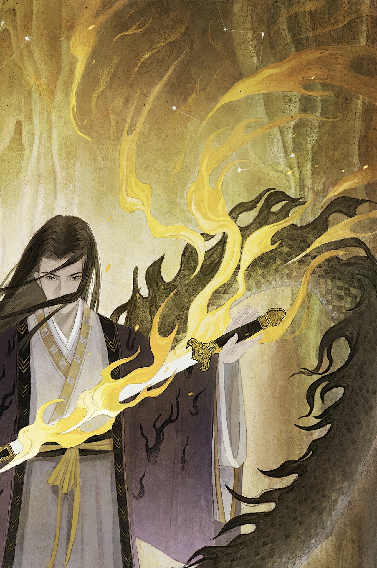 流光（图ZMzczMTE0MDA4） - 艺术插画 - 站酷设计师芝麻_汤圆_原创素材 - 站酷ZCOOL