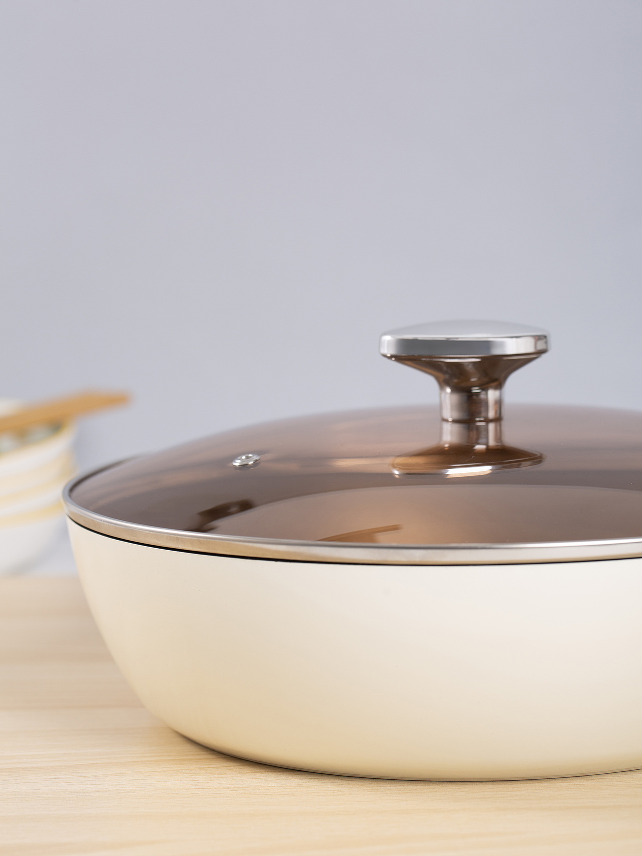 有间|意大利康詩达钛金深层煎炒锅