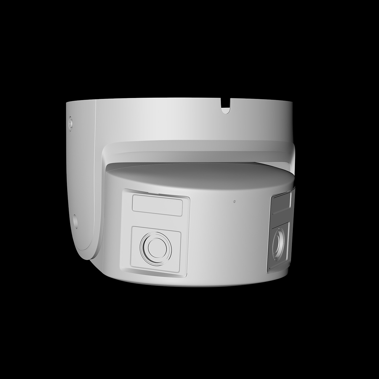 海康双目摄像头建模和渲染产品白底图(C4D+OC3.07)