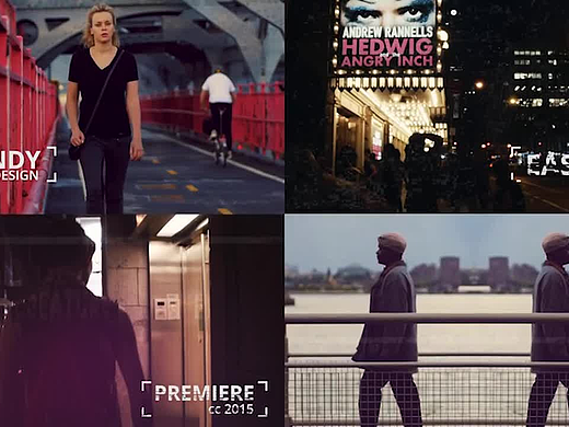 PR模板|高级精彩视频动画标题展示博客宣传片