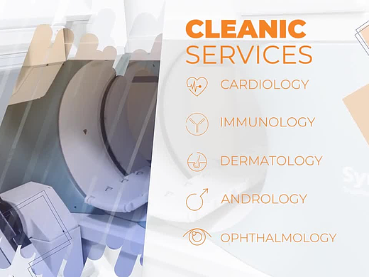 PR模板|独特设计流畅动画标题介绍医疗医学专业团队