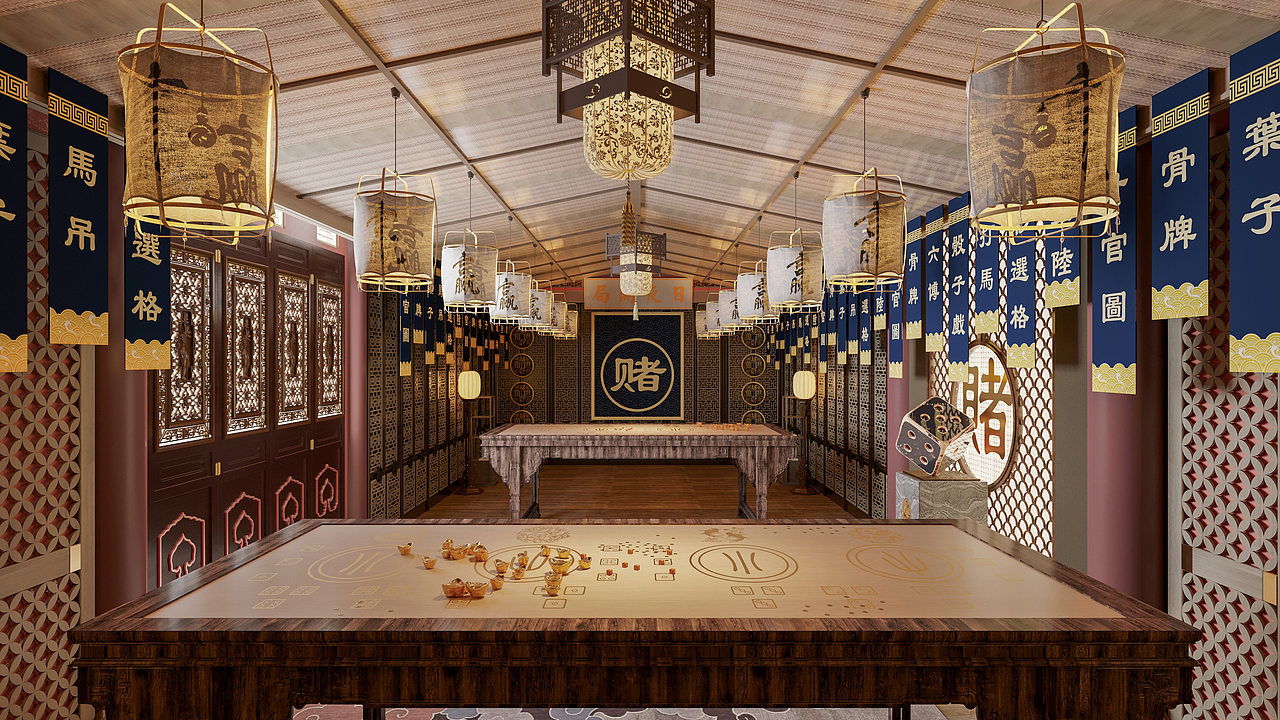 沉浸式剧本杀店设计（图ZMzczMTI4Nzcy） - 商业空间设计 - 站酷设计师差点儿是大佬原创素材 - 站酷ZCOOL