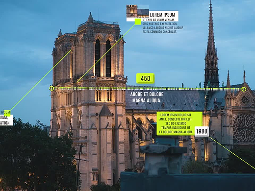 PR模板|简洁独特设计文本动画标注标题展示活动促销