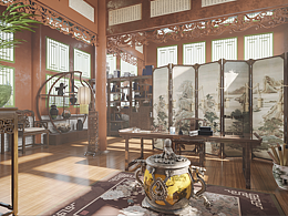 沉浸式剧本杀店设计