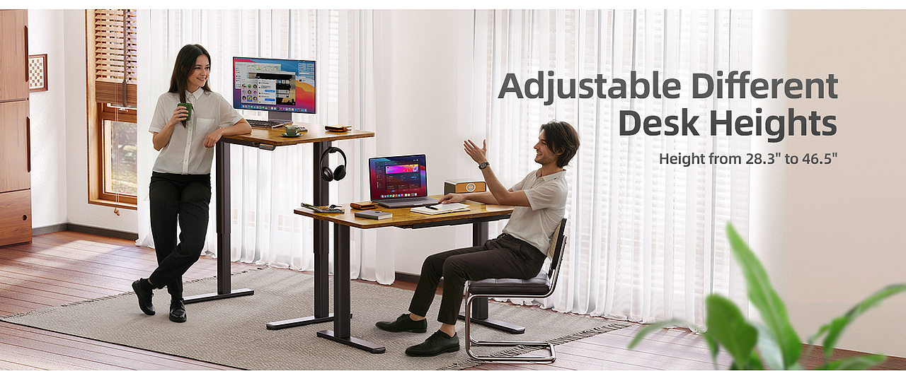 Amazon | CLaiks 抽屉款升降桌