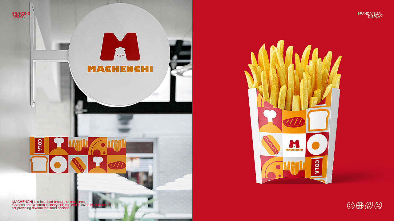 MACHENCHI | 快餐店视觉设计 | LOGO设计(图ZMzczMTM1NDg0) - 品牌 - 站酷设计师Gillian13原创素材 - 站酷ZCOOL