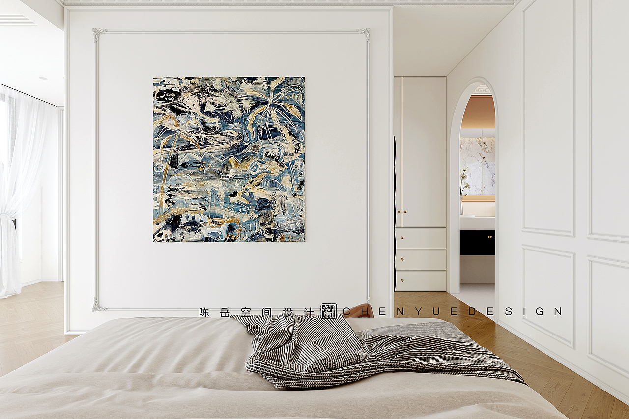 陈岳作品 | 金茂逸墅 优雅法式（图ZMzczMTM1ODg0） - 家装设计 - 站酷设计师ATDESIGN陈岳原创素材 - 站酷ZCOOL