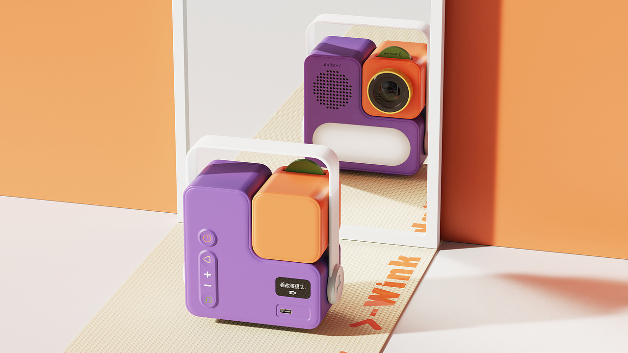 “Wink”投影故事机