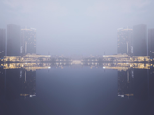 鏡像，與時間、歷史多次重復上演。（個人主頁-ZNjkwNjUwNzI=） - 環(huán)境/建筑攝影 - 站酷設計師HuangHan1920原創(chuàng)素材 - 站酷ZCOOL