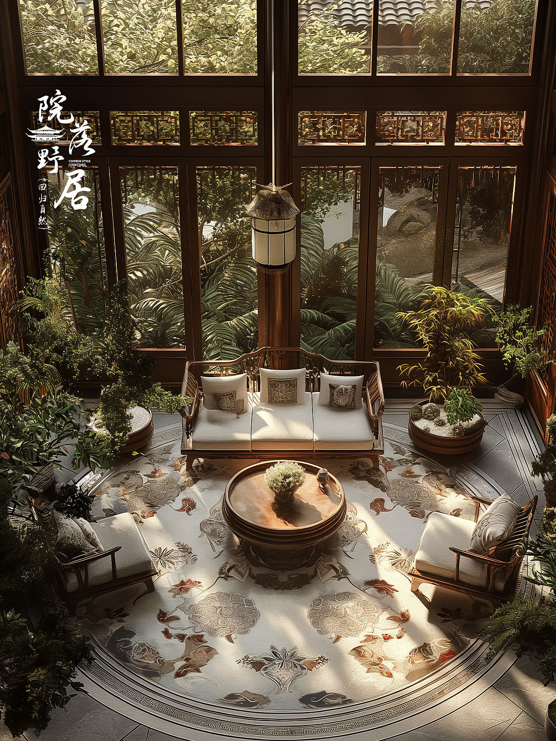 匠心设计,中式之美（图ZMzczMTcxMTc2） - 其他空间 - 站酷设计师花儿与吃茶少年原创素材 - 站酷ZCOOL