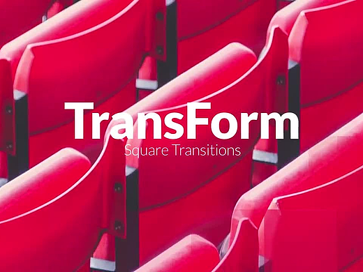 PR模板|简洁方形过渡效果动画标题展示旅行浪漫时刻