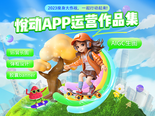 悦动运营作品集