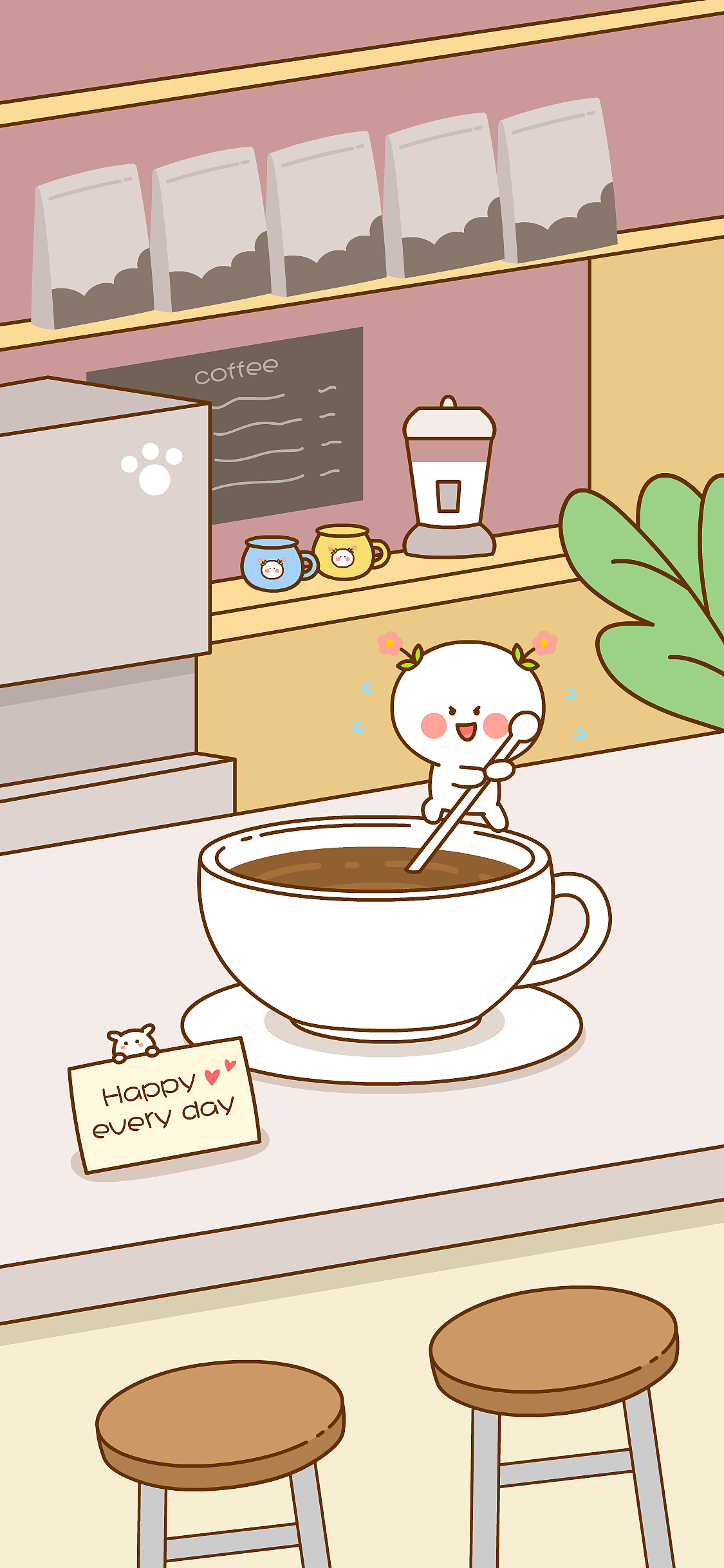 明明有很努力鸭~二花