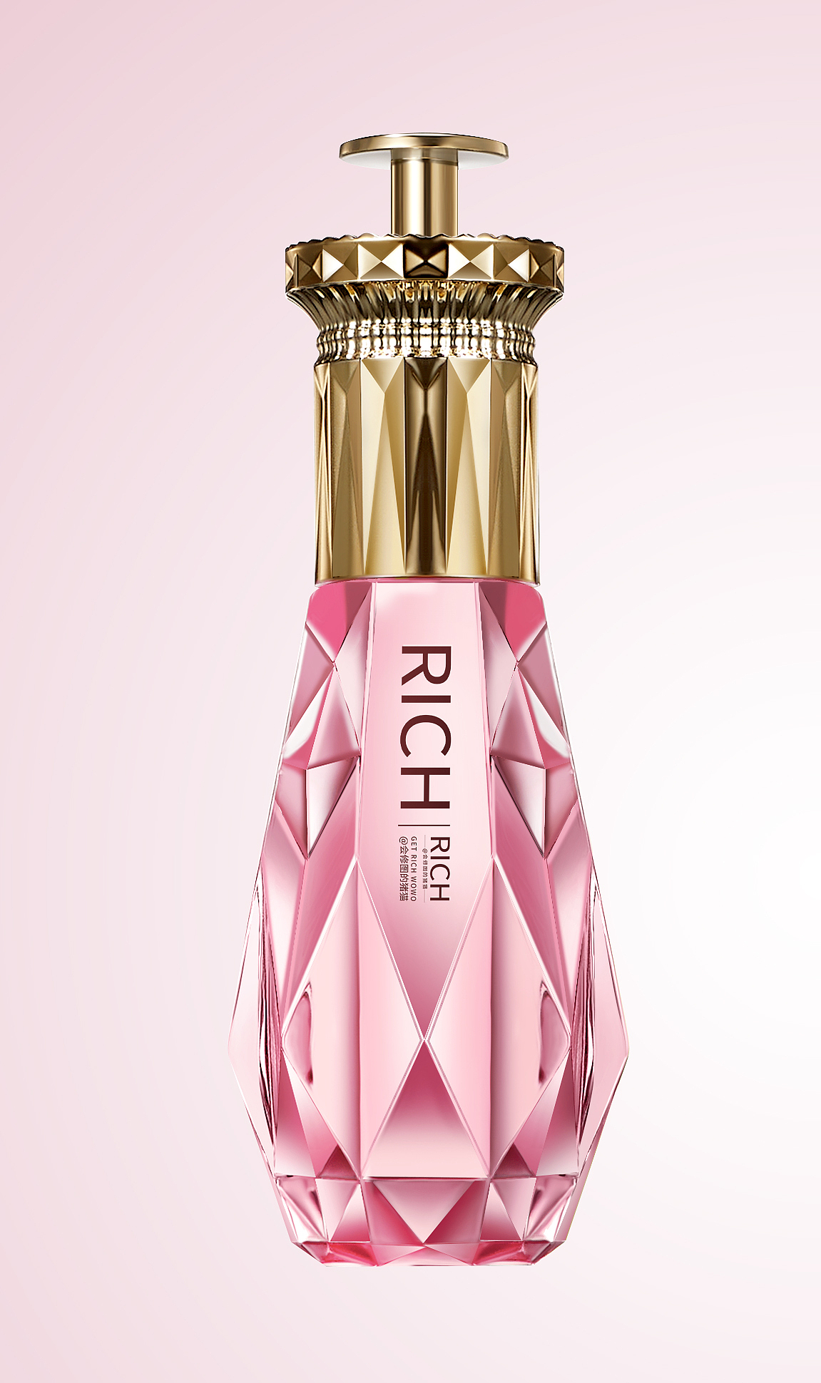 护肤品精修 产品精修 修图对比 | 半透光玻璃瓶