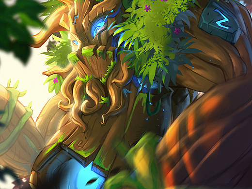 森林古靈（個人主頁-ZNjkwNzA5MjA=） - 游戲原畫 - 站酷設計師糊涂豬工作室原創(chuàng)素材 - 站酷ZCOOL