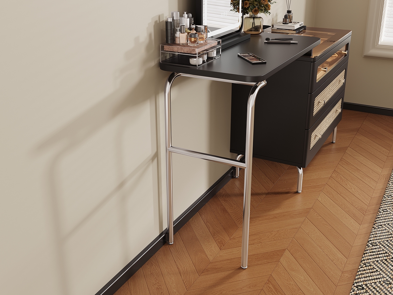 梳妆台组合斗柜家具产品渲染（图ZMzczMjA2NjIw） - 产品 - 站酷设计师安anrang原创素材 - 站酷ZCOOL