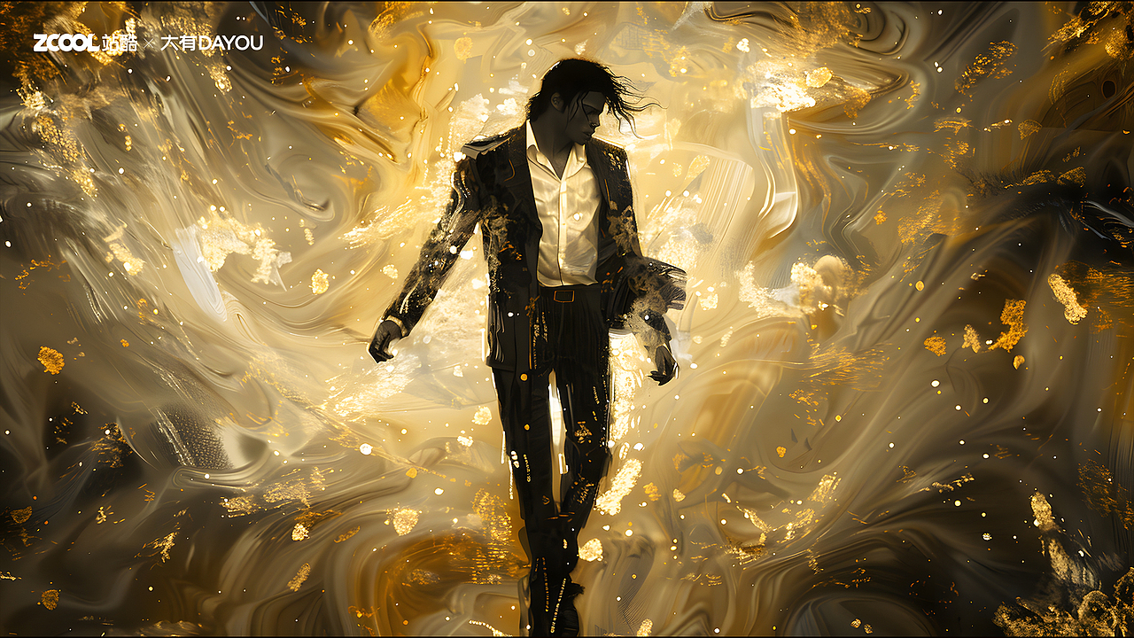 MICHEAL JACKSON-繁星未来之梦（图ZMzczMjEyODg4） - 海报 - 站酷设计师米右左原创素材 - 站酷ZCOOL