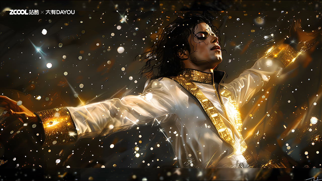 MICHEAL JACKSON-繁星未来之梦（图ZMzczMjEyODg0） - 海报 - 站酷设计师米右左原创素材 - 站酷ZCOOL