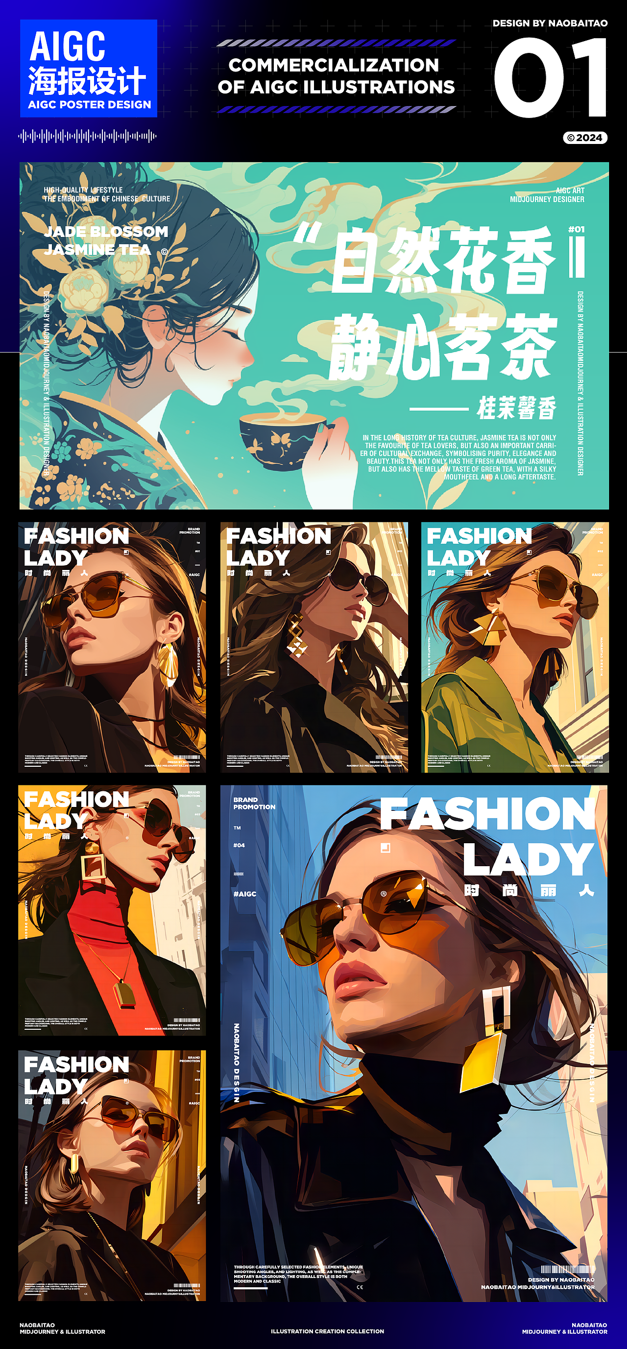 2024-AIGC&插画作品集