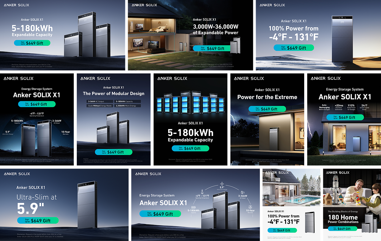 【IMC 全案创意视觉设计】Anker Solix X1 Campaign（图ZMzczMjI0OTA4） - 企业官网 - 站酷设计师小阿狸168原创素材 - 站酷ZCOOL