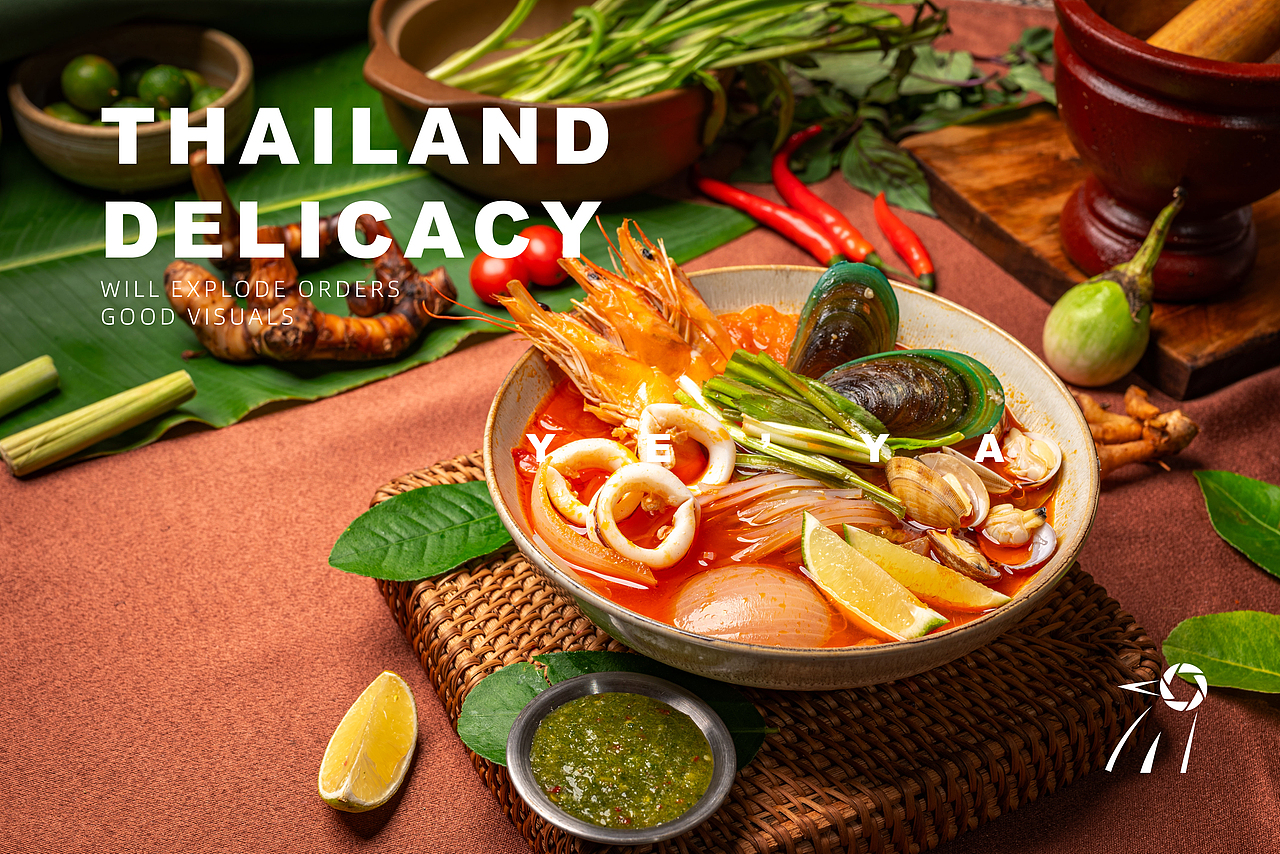 泰式料理东南亚风味美食拍摄-泉州晋江（图ZMzczMjI4MDg0） - 美食摄影 - 站酷设计师野鸦原创素材 - 站酷ZCOOL