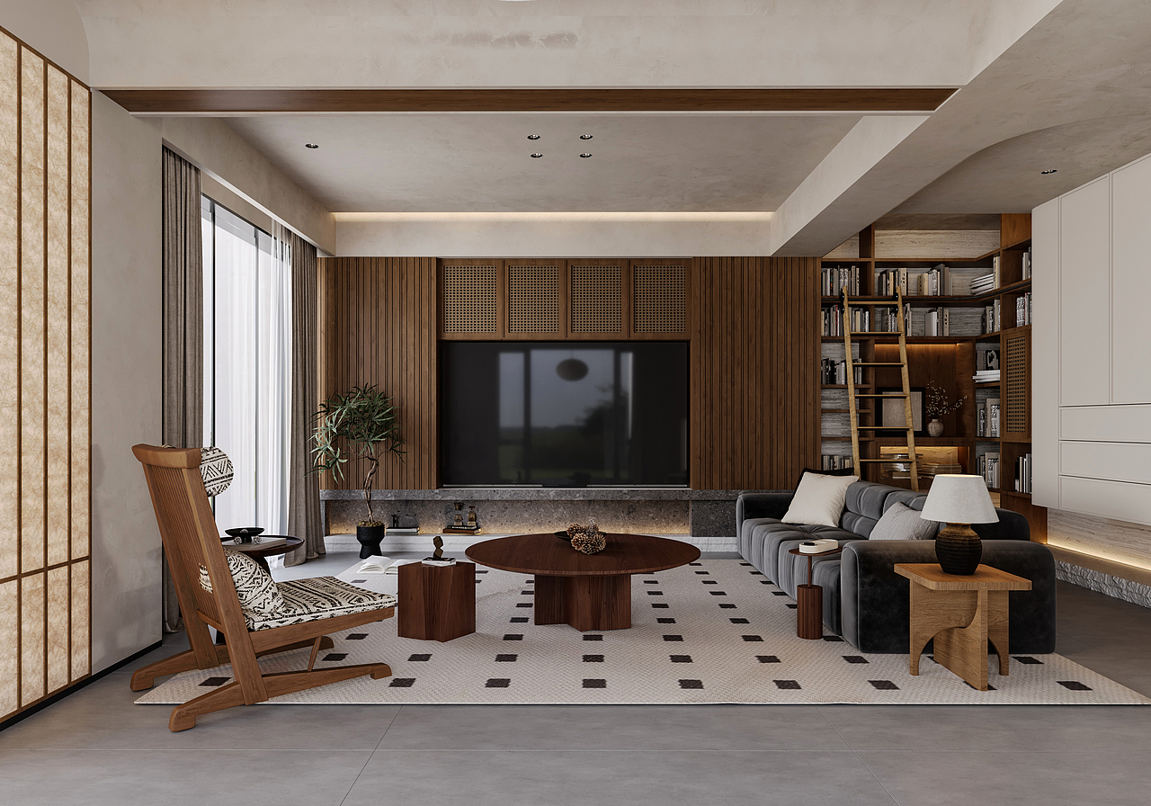 复古别墅（图ZMzczMjMwMTYw） - 家装设计 - 站酷设计师弋弋设计原创素材 - 站酷ZCOOL