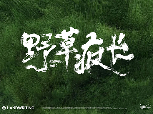 艺术书法商业片名设计