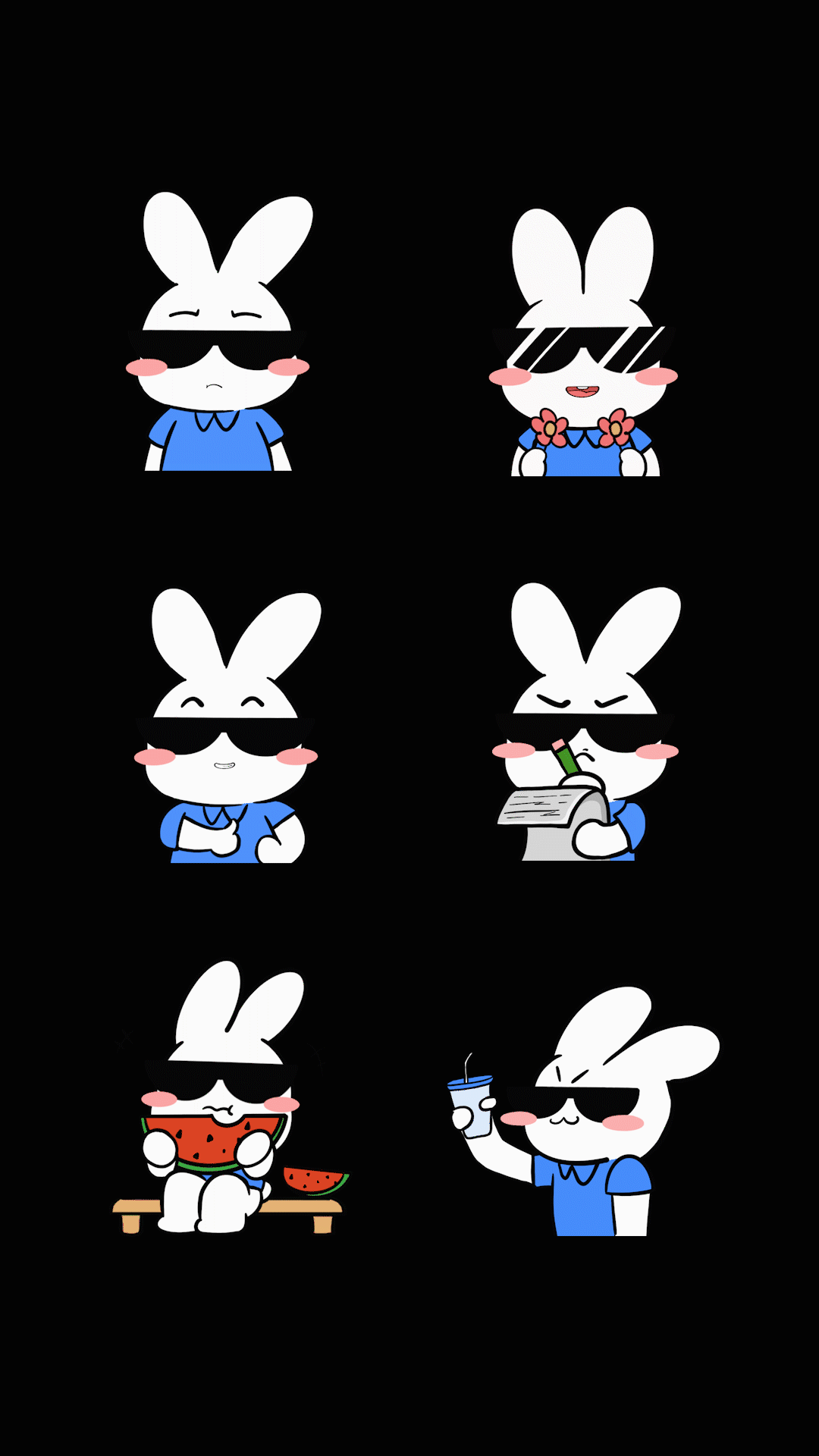 檬大咖-大咖兔表情包