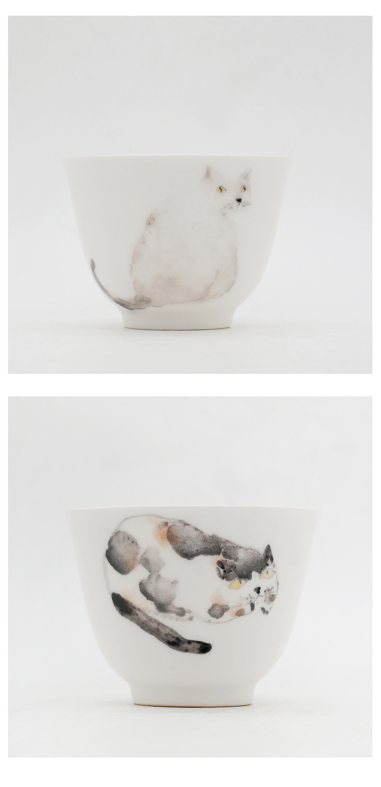 陈铁健手绘水墨釉下彩陶瓷（图ZMzczMjM5MzMy） - 绘画 - 站酷设计师茶舍原创素材 - 站酷ZCOOL