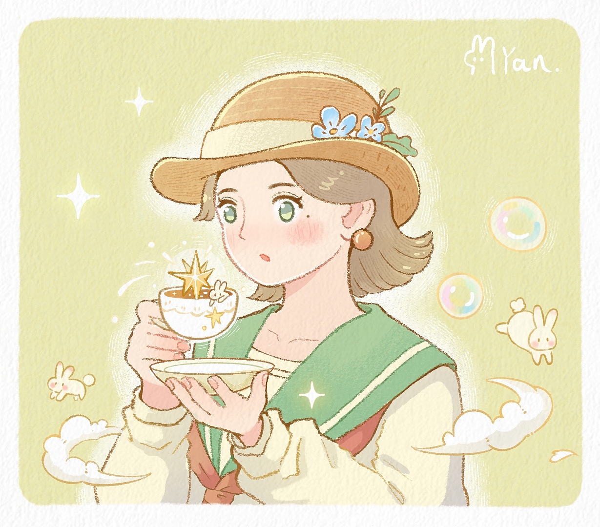 星光咖啡｜困了的话 来杯星光咖啡吧~