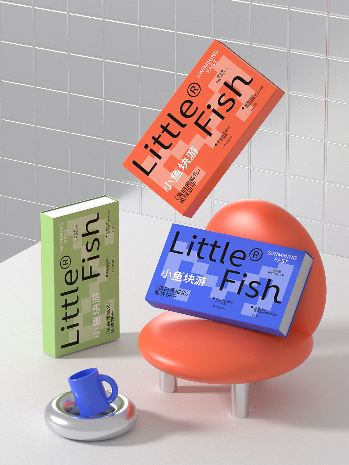 小鱼块游（蛋白质饼干）（图ZMzczMjU4MDY4） - 包装 - 站酷设计师神经质的双子原创素材 - 站酷ZCOOL