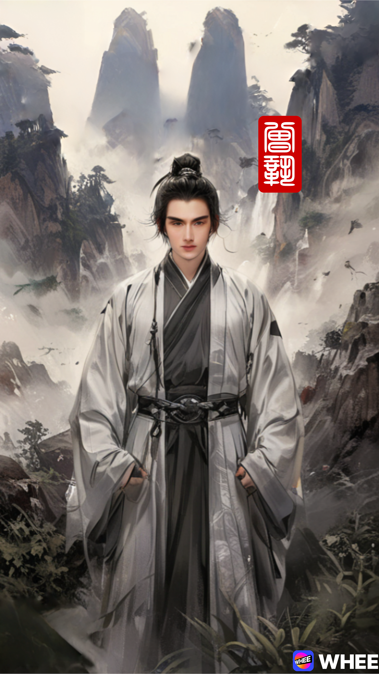 人生一刻—唐宋宗师（图ZMzczMjczMTg0） - AI作品 - 站酷设计师海上三刀流原创素材 - 站酷ZCOOL