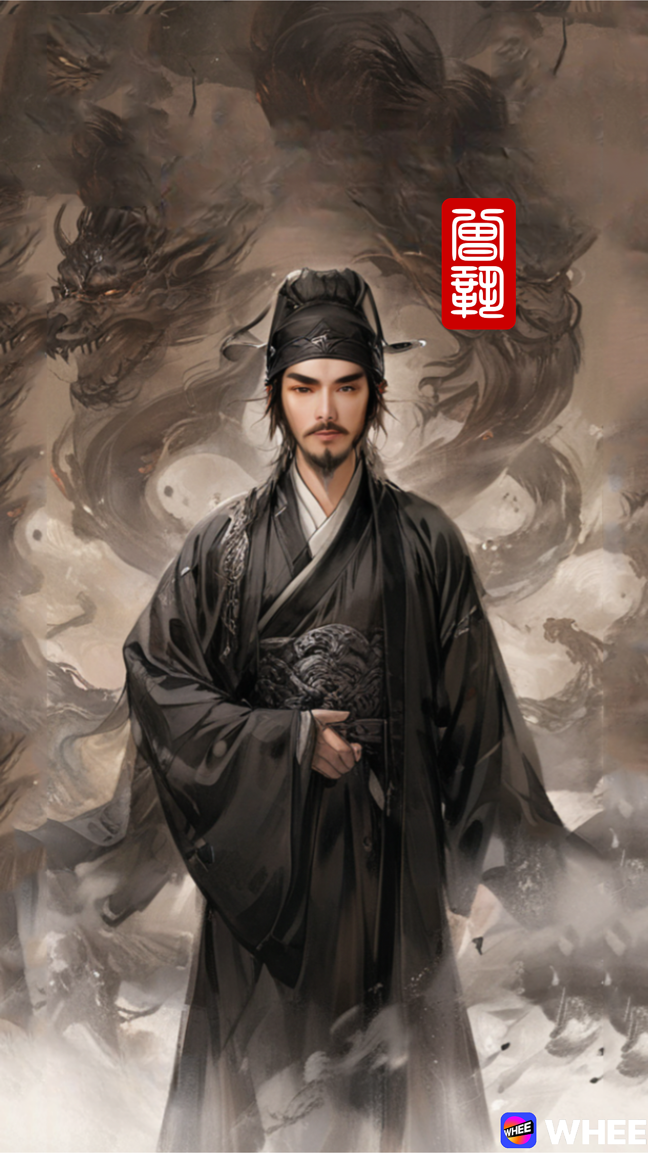 人生一刻—唐宋宗师（图ZMzczMjczMTg4） - AI作品 - 站酷设计师海上三刀流原创素材 - 站酷ZCOOL