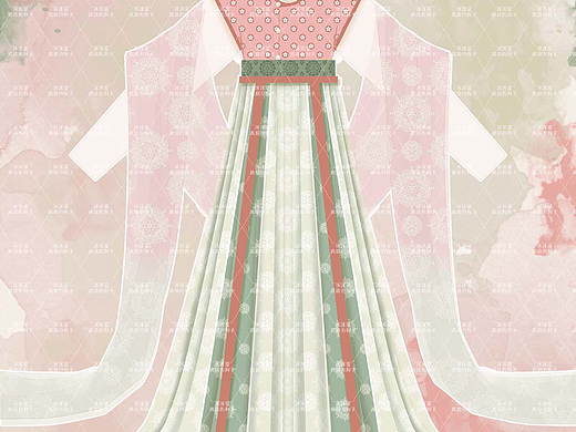 汉服设计·唐褙子|夏天的尾巴