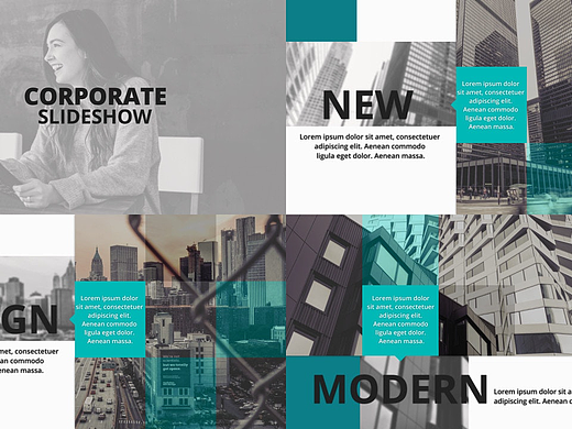 PR模板|时尚设计精美动画高级文本动画标题介绍业务