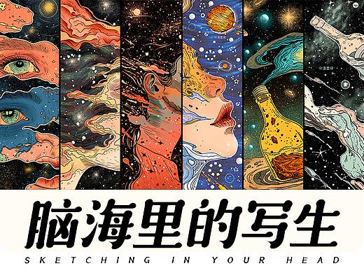 脑海里的写生 上半年绘画总结